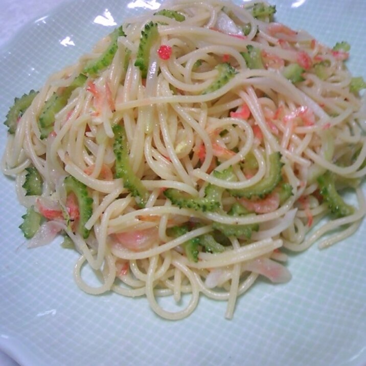 彩りが可愛いよ ゴーヤと桜えびdeパスタ レシピ 作り方 By Fuu Tann 楽天レシピ 彩りが可愛いよ ゴーヤと桜えびdeパスタ レシピ 作り方 By Fuu Tann 楽天レシピ